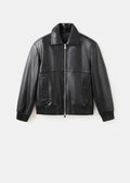 Leather Bomber Jacket For Women