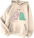 Women Casual Hoodie in beige Color