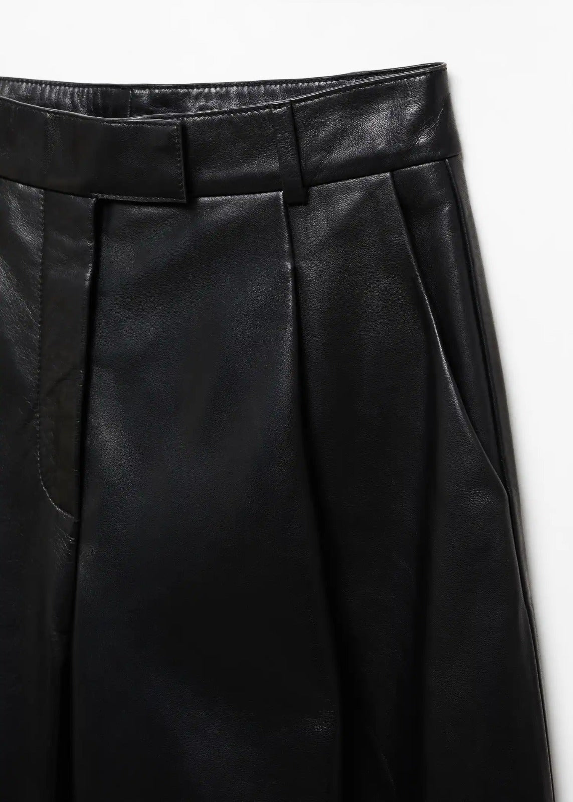 Leather Straight Pants for Women