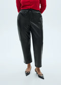 Women Leather Trouser Pants