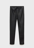 Leather High Waist Pant for Women