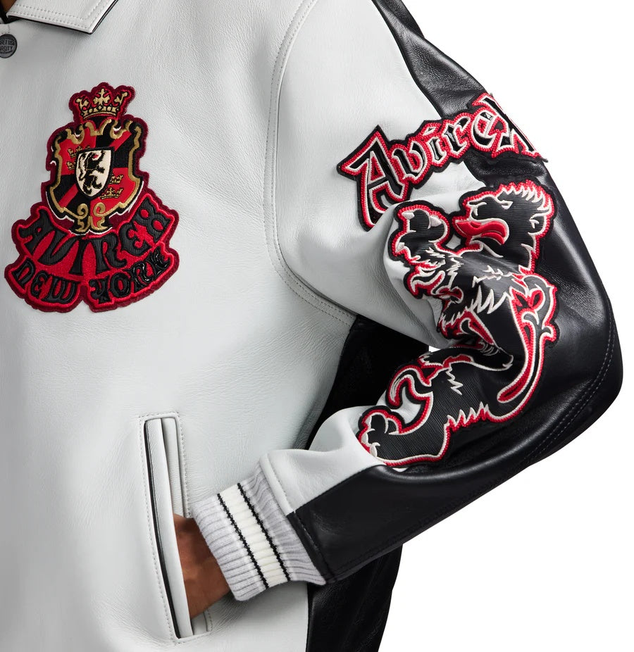 Avirex Goth Style Bomber Jacket