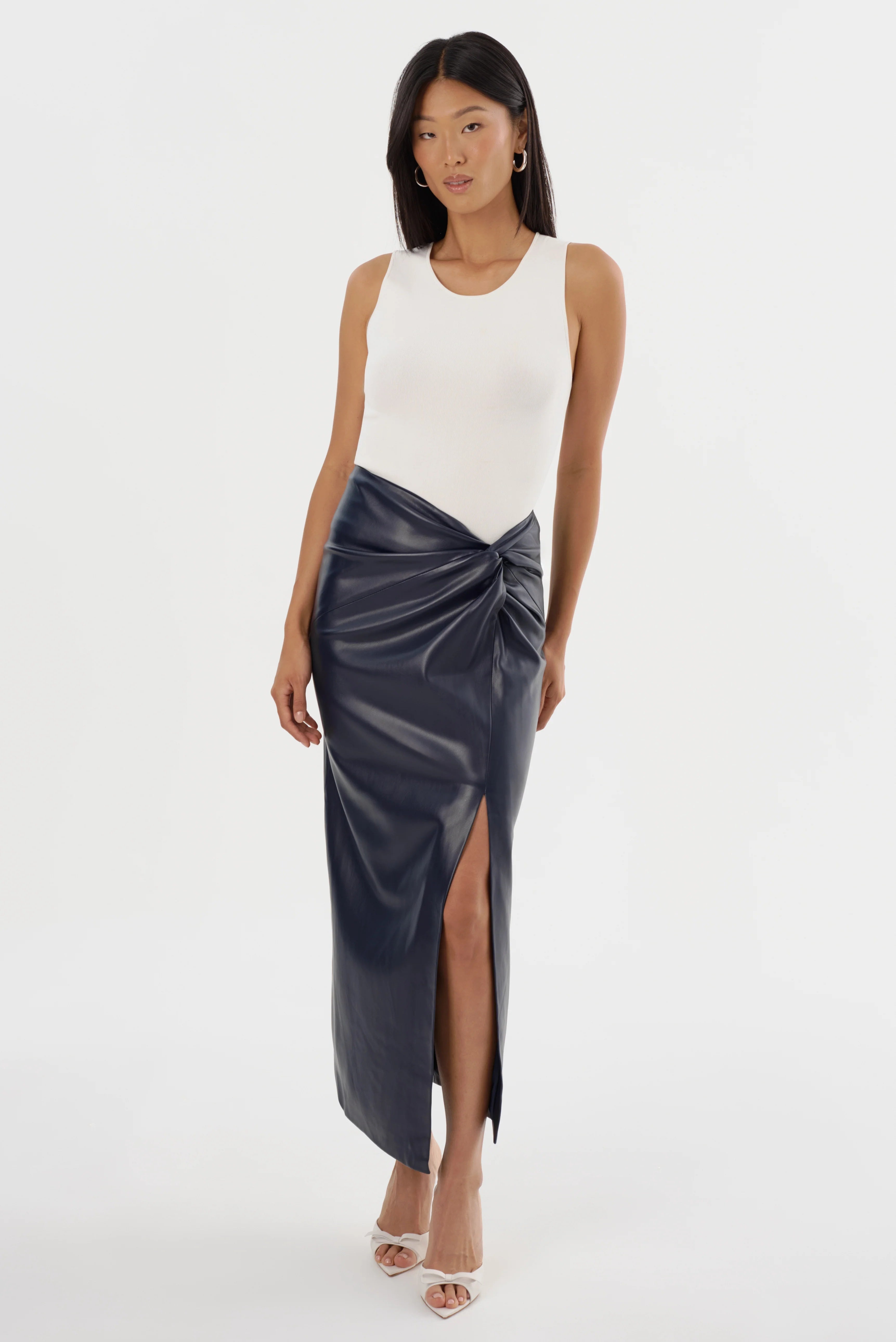 Leather Classy Maxi Skirt