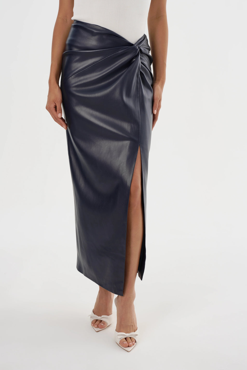 Leather Classy Maxi Skirt