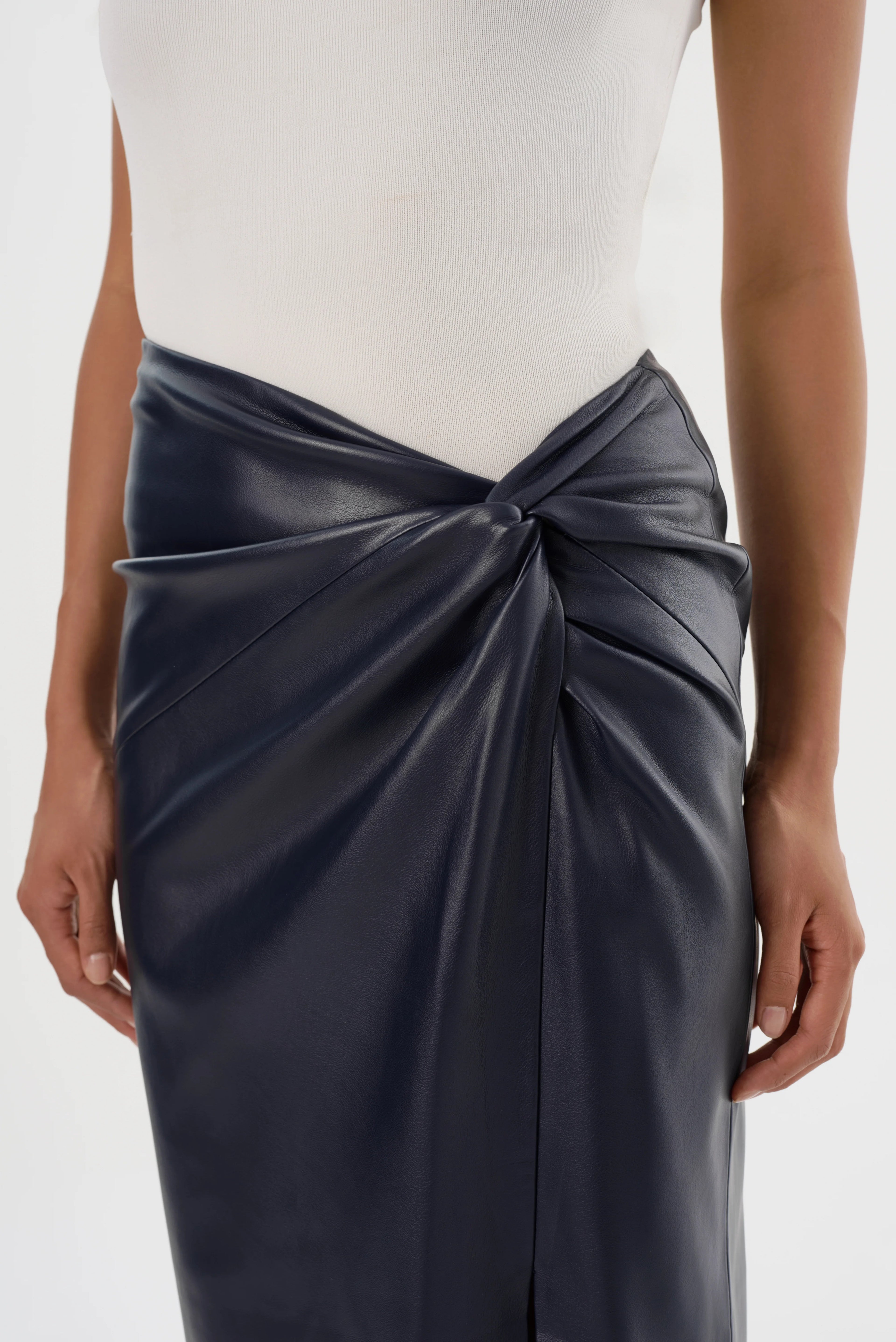 Leather Classy Maxi Skirt