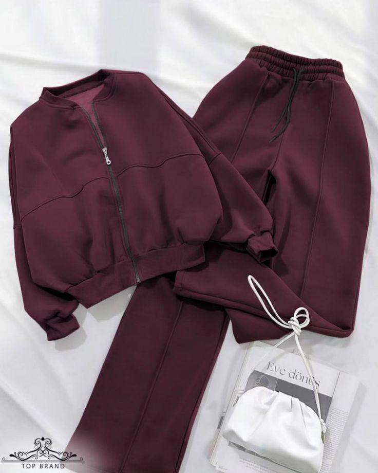 Girls Casual Fashion Perfect Zipper Two Piece Set