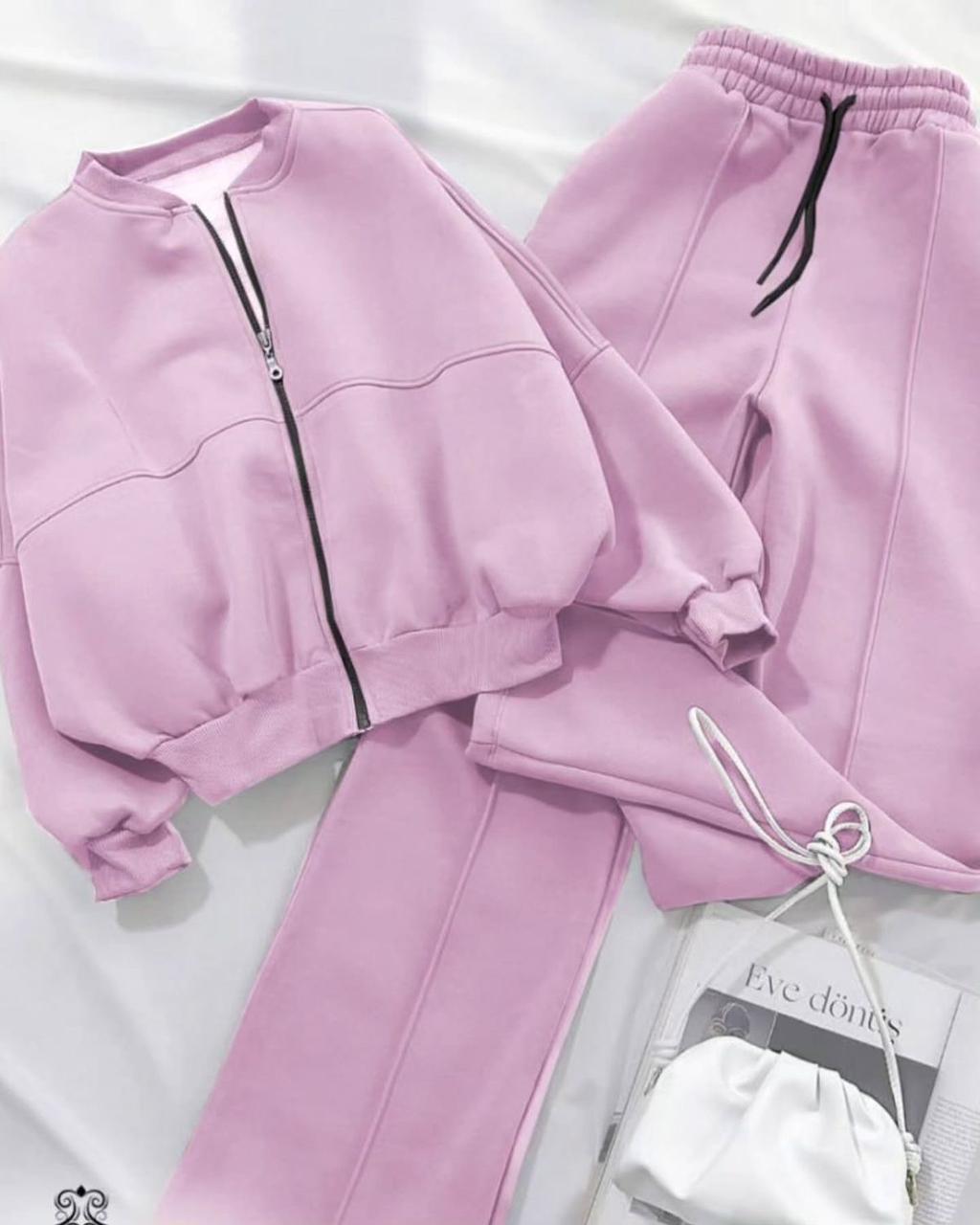 Girls Casual Fashion Perfect Zipper Two Piece Set