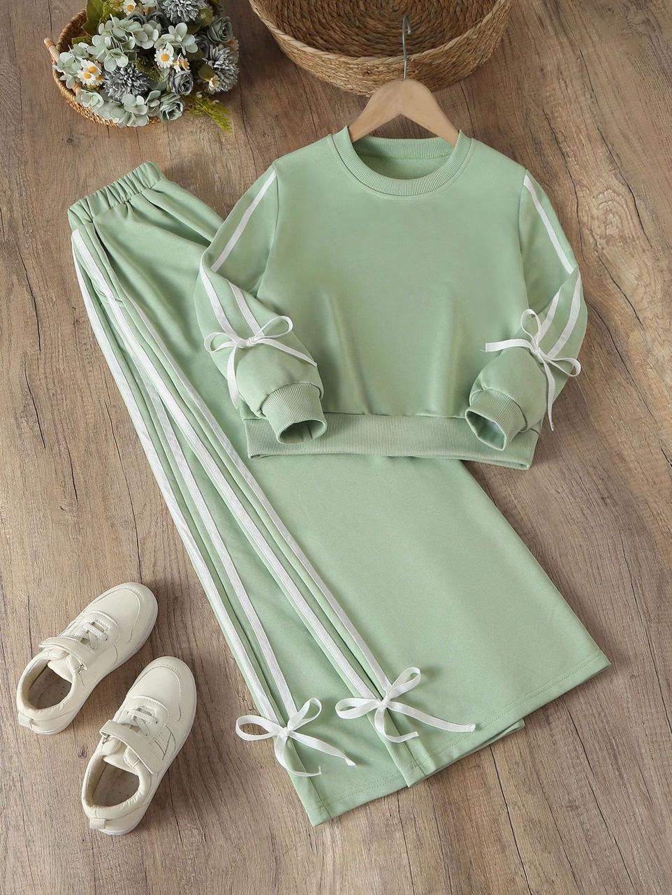 Women Elegant Solid Bow Knot Lounge wear