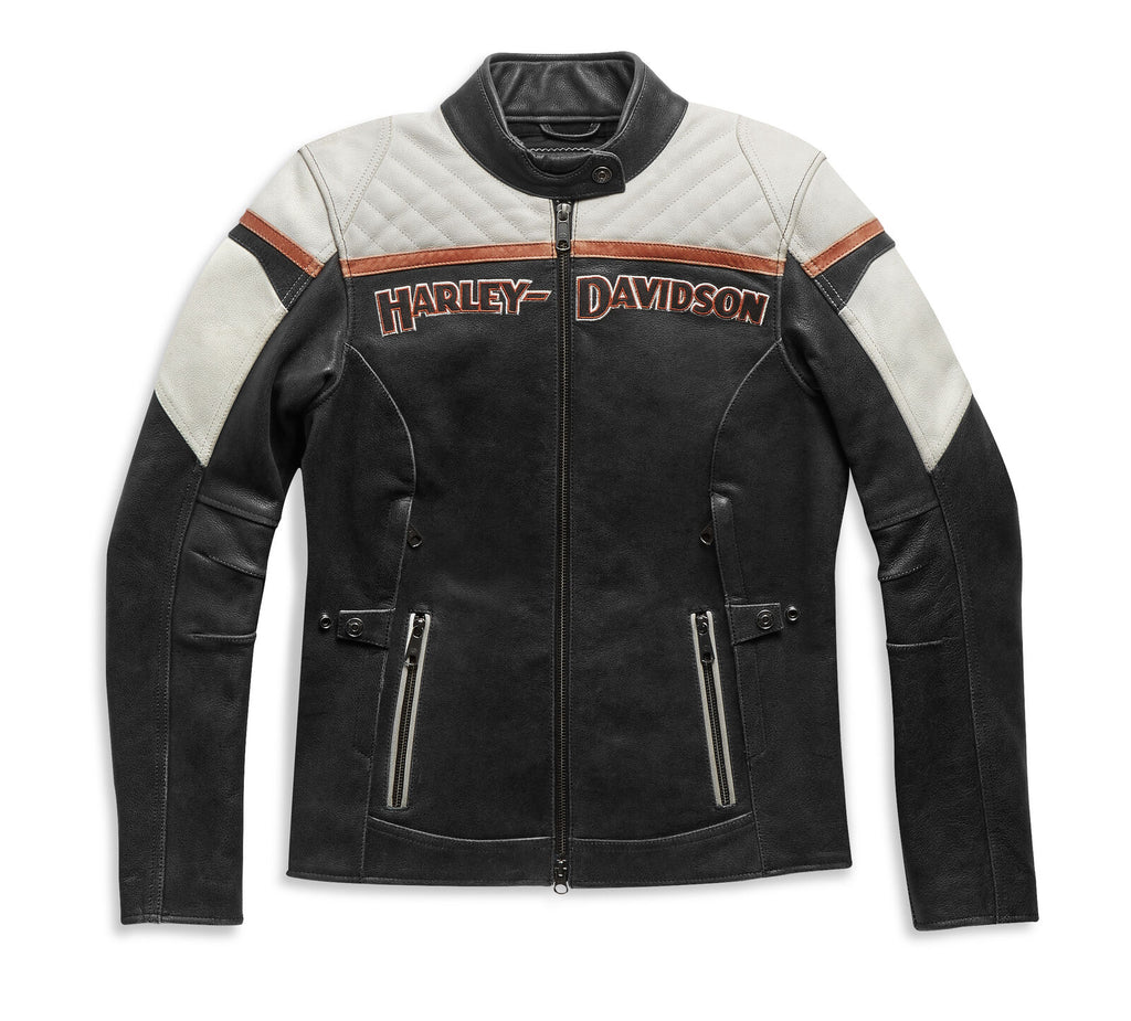Harley-Davidson Steel Road Leather Jacket – Modern Rider Essential