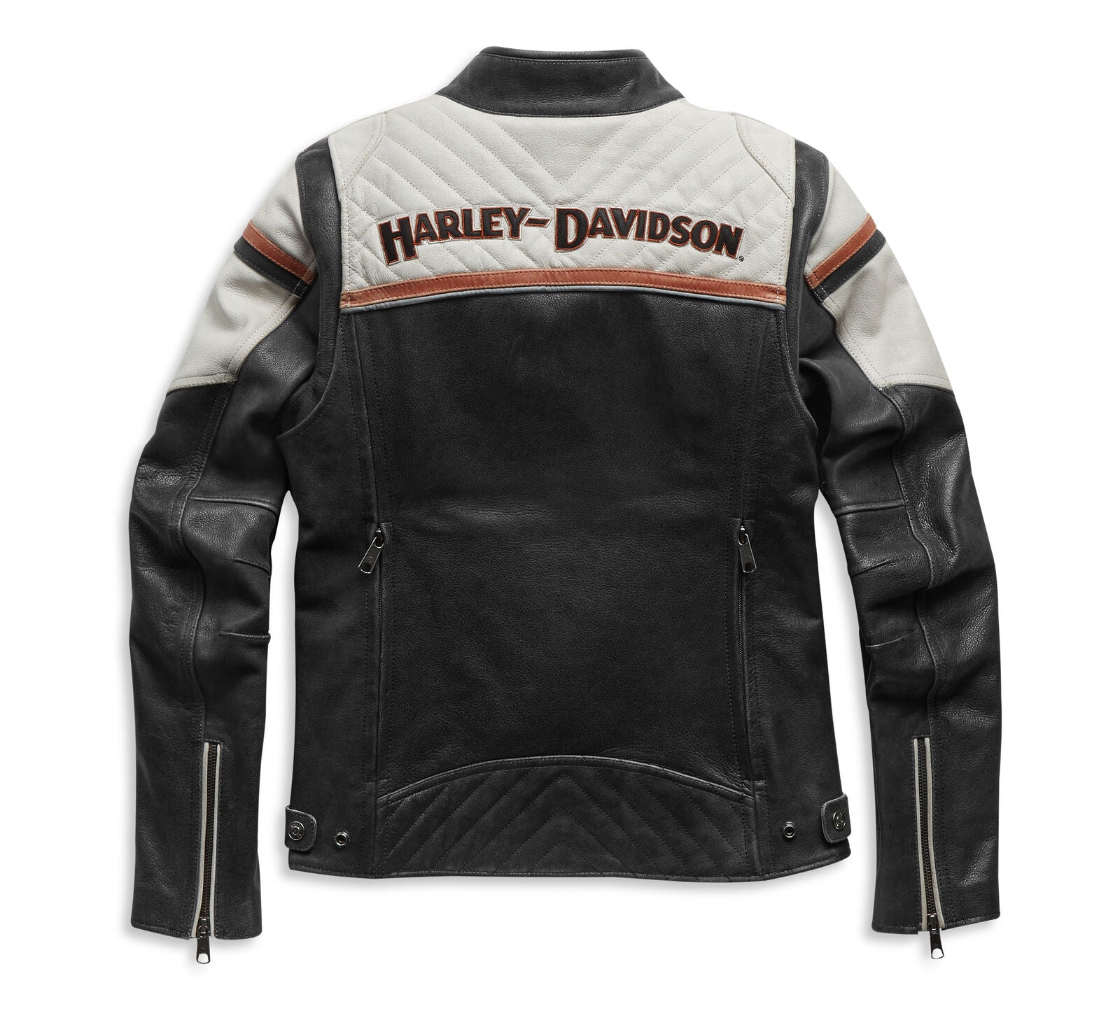 Harley-Davidson Steel Road Leather Jacket – Modern Rider Essential