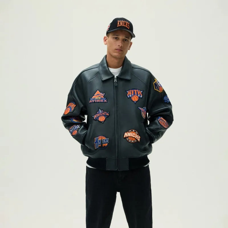 Kith & Avirex for the New York Knicks Icon Jacket
