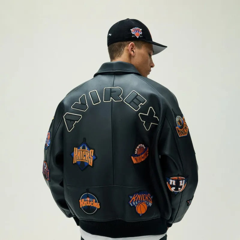 Kith & Avirex for the New York Knicks Icon Jacket