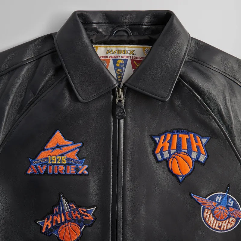 Kith & Avirex for the New York Knicks Icon Jacket