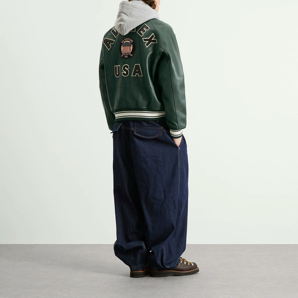 Avirex USA Leather Jacket Iconic American Streetwear Style