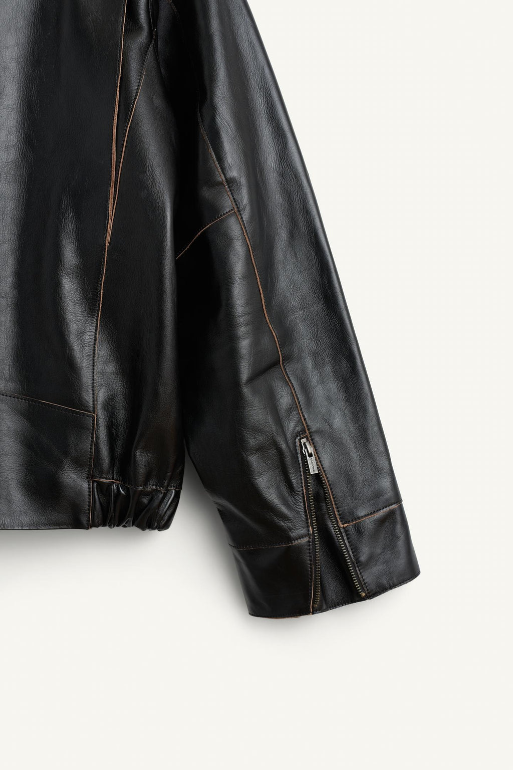 Leather Biker Jacket – Classic Streetwear Outerwear