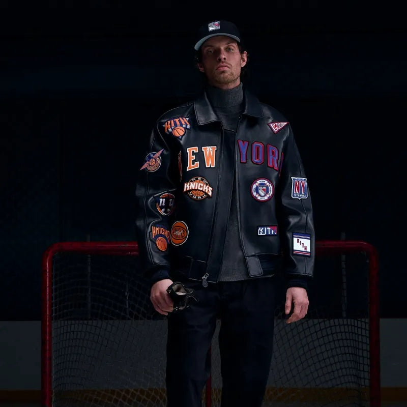 Kith X Avirex for Madison Square Garden Sports Icon Jacket