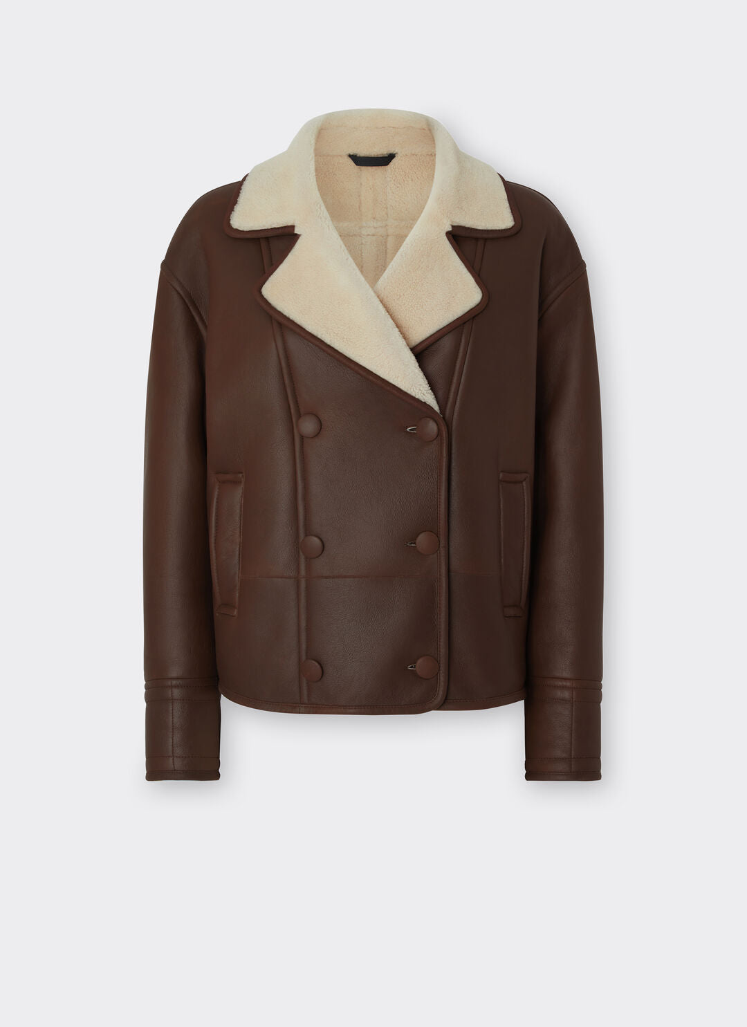 Shearling Women Leather Jacket